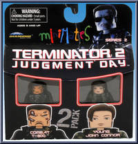 Combat T-800 / Young John Connor from Terminator 2 - Minimates manufactured by Diamond Select [Front]