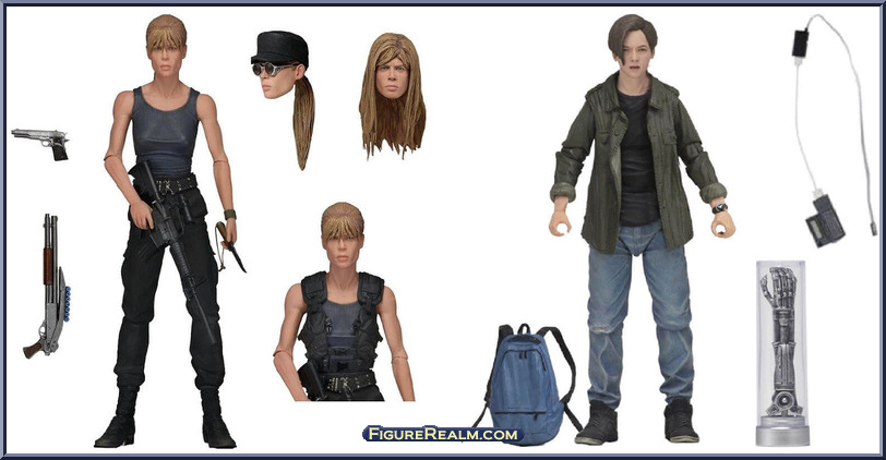 neca sarah and john connor