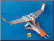 Hawkwing from Terrahawks - Vehicles manufactured by Bandai [Loose]