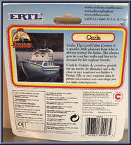 Carla from Theodore Tugboat - Diecast manufactured by ERTL [Back]