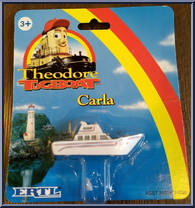 Carla from Theodore Tugboat - Diecast manufactured by ERTL [Front]