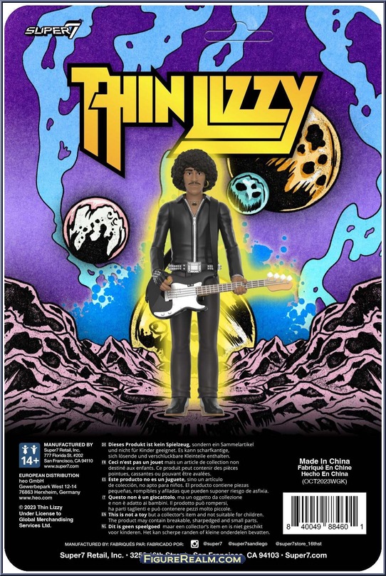 The Boys are Back in Town Phil Lynott Thin Lizzy ReAction Figure – Project Action Figure