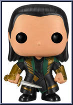 Loki (No Helmet) from Thor - Thor Dark World Pop! manufactured by Funko [Loose]
