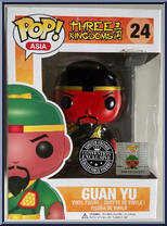 Guan Yu (Gold) from Three Kingdoms - Pop! Vinyl Figures manufactured by Funko [Front]