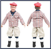 Three Little Beers Curly from Three Stooges - Basic Series manufactured by Figures Toy Company [Loose]