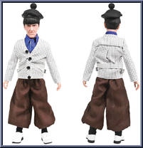 Three Little Beers Moe from Three Stooges - Basic Series manufactured by Figures Toy Company [Loose]