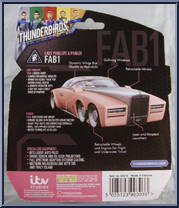 FAB 1 from Thunderbirds Are Go - Diecast manufactured by Vivid Toy Group [Back]