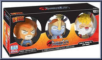 Lion-O, Mumm-Ra and Snarf from ThunderCats - Dorbz Sets manufactured by Funko [Front]