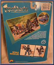 Spike Marlin from TigerSharks - Basic Series manufactured by LJN [Back]