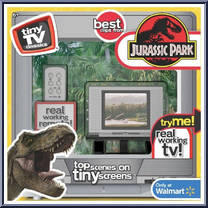 Jurassic Park (Best Clips) from Tiny TV Classics - Basic Series manufactured by Basic Fun [Front]