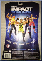 Hulk Hogan from TNA - Deluxe impact! - Series  8 manufactured by Jakks Pacific [Back]