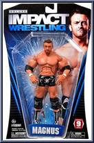 Magnus from TNA - Deluxe impact! - Series  9 manufactured by Jakks Pacific [Front]