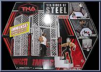 Six Sides of Steel Ring (Large) from TNA - Playsets manufactured by Jakks Pacific [Front]