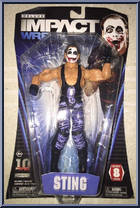 Sting from TNA - Deluxe impact! - Series  8 manufactured by Jakks Pacific [Front]
