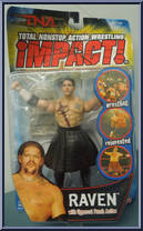Raven from TNA - Series 1 - impact! manufactured by Toy Biz [Front]