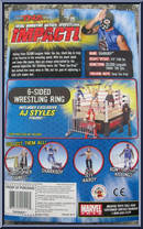 Sharkboy from TNA - Series 2 - impact! manufactured by Toy Biz [Back]