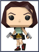 Lara Croft (Polygonal) from Tomb Raider - Pop! Vinyl Figures manufactured by Funko [Loose]