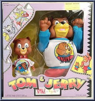 Spike and Tyke from Tom & Jerry - Large Poseables manufactured by Multi-Toys [Front]