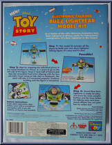 Buzz Lightyear from Toy Story - Electronic Talking Model Kits manufactured by Thinkway Toys [Back]
