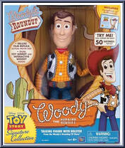 Woody the Sheriff (Woody's Roundup) from Toy Story - Signature Collection manufactured by Thinkway Toys [Front]