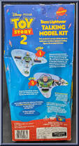 Buzz Lightyear from Toy Story 2 - Talking Model Kits manufactured by Thinkway Toys [Back]