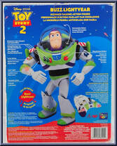 Buzz Lightyear from Toy Story 2 - Ultimate Talking Action Figures manufactured by Thinkway Toys [Back]