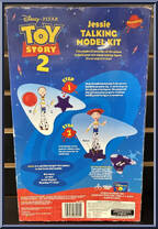 Jessie from Toy Story 2 - Talking Model Kits manufactured by Thinkway Toys [Back]