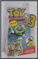 Buzz Lightyear (Disc Attack) from Toy Story 3 - Deluxe manufactured by Mattel [Front]