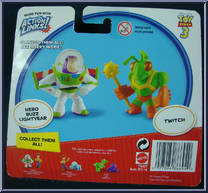 Twitch / Hero Buzz Lightyear from Toy Story 3 - Buddy Packs manufactured by Mattel [Back]