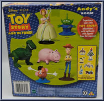 Andy's Room 6-Pack Mini Figures from Toy Story and Beyond! - Adventures in Andy's Room manufactured by Hasbro [Back]