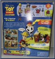 Fire Fightin' Woody from Toy Story and Beyond! - Basic Series manufactured by Hasbro [Back]