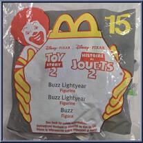 Buzz Lightyear (Figurine) from Toy Story - Toy Story 2 manufactured by McDonald's [Front]