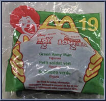 Green Army Man (Figurine) from Toy Story - Toy Story 2 manufactured by McDonald's [Front]