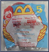 Little Green Alien (Spinning Top) from Toy Story - Toy Story 2 manufactured by McDonald's [Front]
