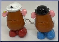 Mr. Potato Head & Mrs. Potato Head (Wind Up Toy) from Toy Story - Toy Story 2 manufactured by McDonald's [Loose]