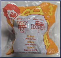 Robot (Mobile Toy) from Toy Story - Toy Story 2 manufactured by McDonald's [Front]