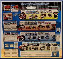 Rescue-Bot (Fire Dept Car) from Transformable - Basic Series manufactured by Flying Dragon Toys [Back]