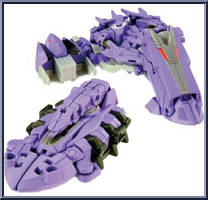 Micron Shooter Fracture from Transformers - Adventure Series - Wave  6 manufactured by Takara [Loose]