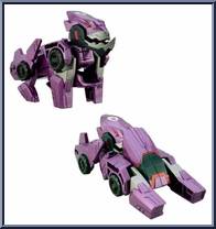 Underbite from Transformers - Adventure Series - Wave  1 manufactured by Takara [Loose]