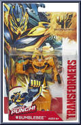 Bumblebee (Power Punch) from Transformers - Age of Extinction - Robots in Disguise - Power Battlers manufactured by Hasbro [Front]