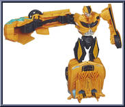 Bumblebee (Power Punch) from Transformers - Age of Extinction - Robots in Disguise - Power Battlers manufactured by Hasbro [Loose]