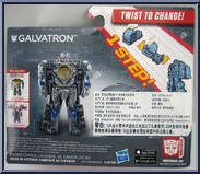 Galvatron from Transformers - Age of Extinction - Robots in Disguise - 1-Step! manufactured by Hasbro [Back]