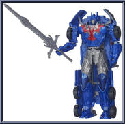 Optimus Prime from Transformers - Age of Extinction - Robots in Disguise - Flip & Change manufactured by Hasbro [Loose]