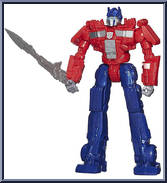 Optimus Prime from Transformers - Age of Extinction - Robots in Disguise - Titan Heroes manufactured by Hasbro [Loose]