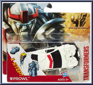 Prowl from Transformers - Age of Extinction - Robots in Disguise - 1-Step! manufactured by Hasbro [Front]
