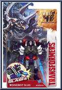 Slug (Smash and Slash) (Dinobot) from Transformers - Age of Extinction - Robots in Disguise - Power Battlers manufactured by Hasbro [Front]