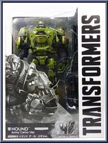 Hound (Army Camo Ver.) from Transformers - Age of Extinction - Movie Advanced Series - Exclusives manufactured by Takara [Front]