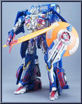 Optimus Prime (Armor Knight) from Transformers - Age of Extinction - Movie Advanced Series manufactured by Takara [Loose]