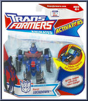 Bandit Lockdown from Transformers - Animated - Activators manufactured by Hasbro [Front]