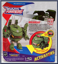 Bulkhead from Transformers - Animated - Activators manufactured by Hasbro [Back]